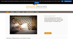 Desktop Screenshot of marlene-drescher.de